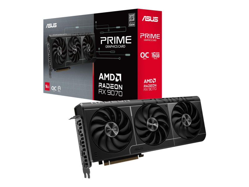 ASUS Radeon RX 9070 Prime OC 16GB GDDR6